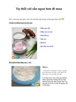 Tự thổi xôi sắn ngon hơn đi mua ppsx