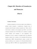 Chapter 061. Disorders of Granulocytes and Monocytes (Part 6) doc