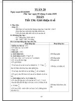 giáo án lớp 4 buổi 1 tuần 28