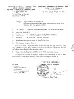 công bố báo cáo tài chính công ty mẹ và báo cáo tài chính hợp nhất quý 1 năm 2014 tổng công ty cổ phần dịch vụ kỹ thuật dầu khí việt nam