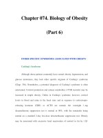 Chapter 074. Biology of Obesity (Part 6) ppt