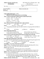 DE THI HK II MON HOA 8 ( DE A+B)