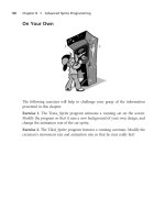 Beginning Game Programming (phần 5) potx