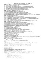 chuyên đề đồ thị hàm số y = ax (a0)