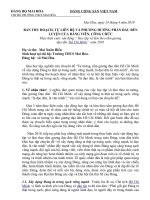 Thu hoạch học tập tấm gương đạo đức Hồ Chí Minh năm 2010