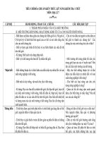 CHUẨN KT-KN KIỂM TRA GIỮA HKI ĐỊA 7