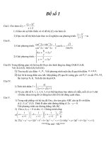 ĐỀ THI ĐẠI HỌC 2010