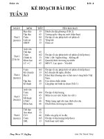 GA tuần 33 lớp 4 (Chuẩn KTKN)