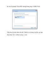 Sử dụng Wii Remote như chuột máy tính- P2 pot