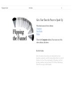 Flipping the Funnel Seth Godin 2 Give Your Fans the Power to Speak Up This ebook comes in three ppt