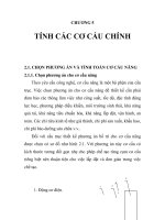 Thiết kế cầu trục 1 tấn phục vụ cho việc di chuyển tôn tấm, chương 5 ppt