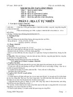 Đề cương ôn thi tốt nghiệp THPT