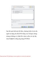 Convert DVD file thành MP4/H.264 với HD Decrypter và Handbrake- P2 potx