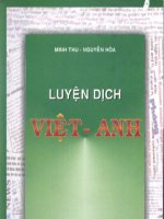 Luyện dịch anh văn (phần 1) pps