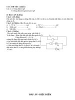 ĐỀ ÔN THI HK2 LÍ7 (ĐỀ SỐ 1)