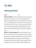 Từ điển chứng khoán Chủ đề M pot