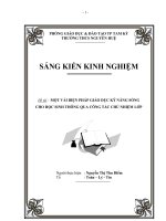 Sáng kiến kinh nghiệm ( gv: Thu Điểm)