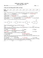 kiem tra 15 phut - lop 11