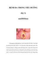 BỆNH DA TRONG TIỂU ĐƯỜNG (Kỳ 3) doc