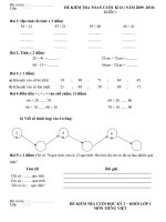 KTDK lan 4- TV+T - lop 1- cau go