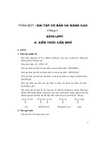 Bài tập ôn tốt nghiệp 12 ( tham khảo)