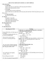 Phản ứng trong dd các chất điện li