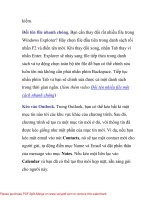 55 mẹo nhỏ giúp làm việc hiệu quả hơn trong Windows- P2 pot