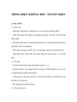 DÒNG ĐIỆN KHÔNG ĐỔI - NGUỒN ĐIỆN pps