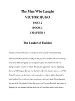 The Man Who Laughs VICTOR HUGO PART 2 BOOK 1 CHAPTER 4 pdf