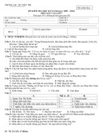 De Kiem Tra Hoc Ki II Van 7 (2009 - 2010)