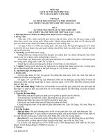 đề cương tổ bộ môn