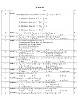 trac nghiem toan 10 ky 2