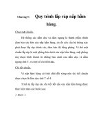 Thiết kế quy trình công nghệ chế tạo nắp hầm hàng tàu vỏ thép, chương 5 pps