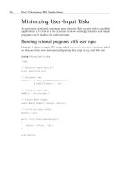 Secure PHP Development- P12 potx