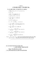 tài liệu ôn tập c1,đsố 9