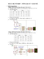 BÀI 2: HỆ TỔ HỢP – TỔNG QUAN + GIẢI MÃ ppsx