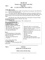 GA lớp 4 Tuần 35 (Hay)