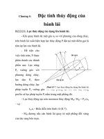 tính toán thiết bị lái bằng phương pháp lí thuyết với yêu cầu quy phạm, chương 4 ppsx