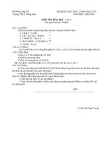 ĐỀ THI HỌC KỲ II HÓA 9 NH 2009-2010