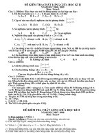 3 de thi hoc ki II lop 9 chuan