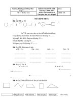 ĐỀ THI CK2- TOÁN 2