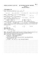 Tập đề ôn Toán 8 rat hay (đủ dạng TN+TL)