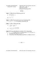 ĐỀ KIỂM TRA HKII VÍP NÈ CÓ ĐÁP ÁN CỰC HAY