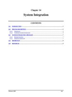 Chapter 14: System Integration potx
