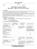 GIÁO ÁN THỂ DỤC LỚP 2 TH SỐ 1 ÂN ĐỨC