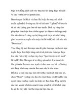 Lưu trữ, đồng bộ và chia sẻ file trực tuyến- P2 ppsx