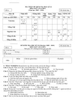 Đề kiểm tra Học kỳ II môn Ngữ Văn lớp 8 _ Đề lẻ