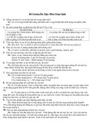 Đề Cương Ôn Tập Học Kỳ II trường Nguyễn Duy Hiệu