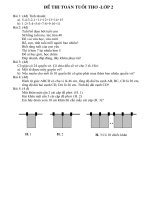 De thi HSG cap thi xa 2008-2009