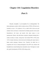 Chapter 110. Coagulation Disorders (Part 3) pdf